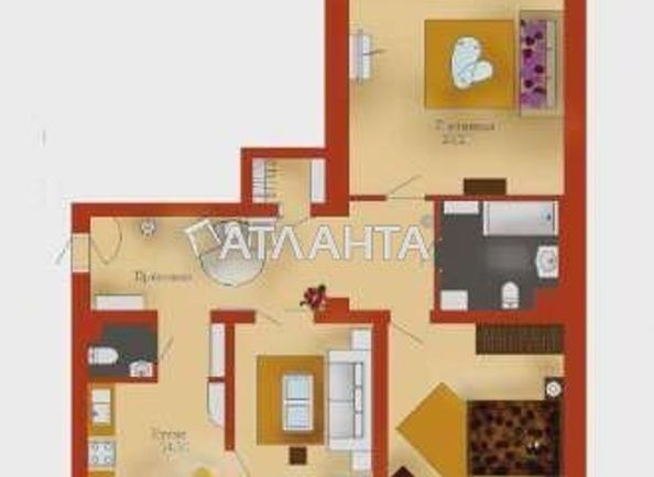 3-rooms apartment apartment by the address st. Pedagogicheskaya (area 115,0 m2) - Atlanta.ua - photo 8