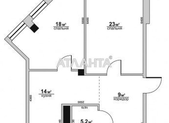 2-rooms apartment apartment by the address st. Makarenko (area 94,0 m2) - Atlanta.ua - photo 3