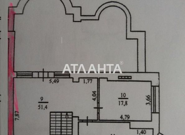 Многокомнатная квартира по адресу Каркашадзе пер. (площадь 293,0 м2) - Atlanta.ua - фото 5