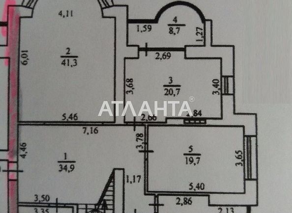 Многокомнатная квартира по адресу Каркашадзе пер. (площадь 293,0 м2) - Atlanta.ua - фото 4