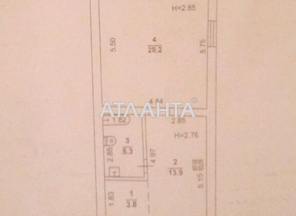 1-room apartment apartment by the address st. Myasoedovskaya Sholom Aleykhema (area 51,2 m2) - Atlanta.ua - photo 9