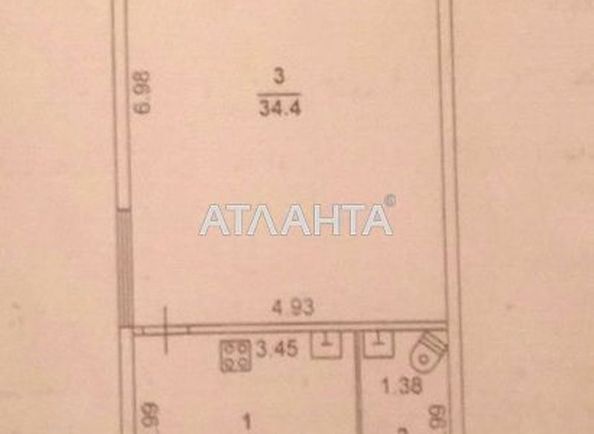 1-room apartment apartment by the address st. Mikhaylovskaya Industrialnaya (area 48,8 m2) - Atlanta.ua - photo 8