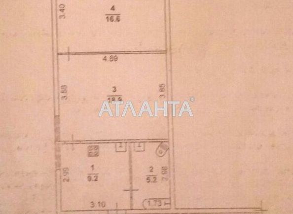 2-rooms apartment apartment by the address st. Mikhaylovskaya Industrialnaya (area 49,9 m2) - Atlanta.ua - photo 12