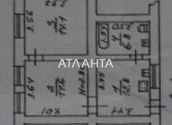 2-комнатная квартира по адресу ул. Училищная (площадь 48,0 м2) - Atlanta.ua