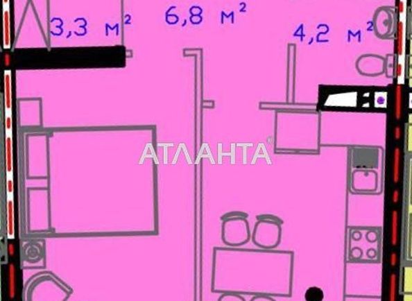 1-room apartment apartment by the address st. Gogolya (area 41,7 m2) - Atlanta.ua - photo 8