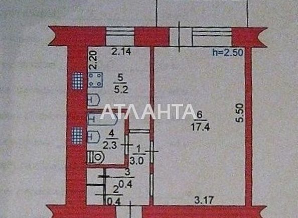 1-room apartment apartment by the address st. Aleksandriyskaya (area 30,0 m2) - Atlanta.ua - photo 12