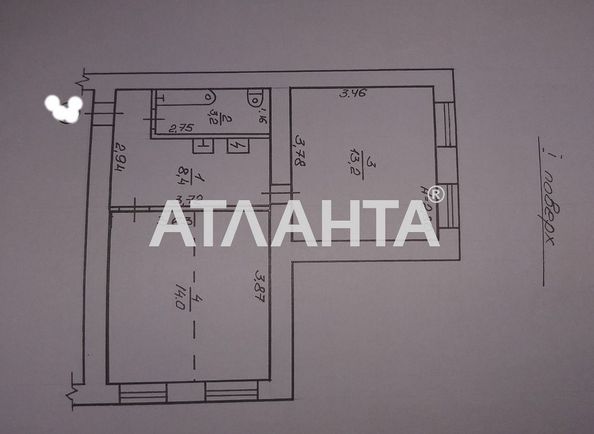 2-rooms apartment apartment by the address st. Primorskaya Suvorova (area 38,8 m2) - Atlanta.ua - photo 4