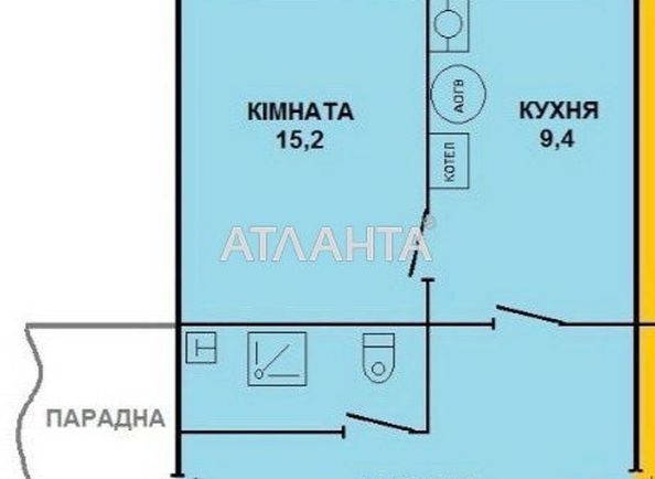 2-rooms apartment apartment by the address st. Gordienko Yashi (area 83,6 m2) - Atlanta.ua - photo 16