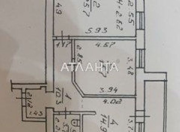 2-rooms apartment apartment by the address st. Vilyamsa ak (area 76,3 m2) - Atlanta.ua - photo 14