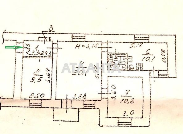 3-rooms apartment apartment by the address st. Bolshaya arnautskaya Chkalova (area 65 m²) - Atlanta.ua - photo 6
