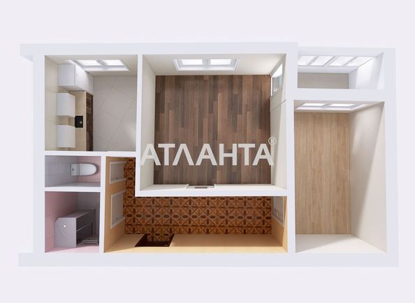 2-комнатная квартира по адресу ул. Сегедская (площадь 50,4 м²) - Atlanta.ua - фото 14