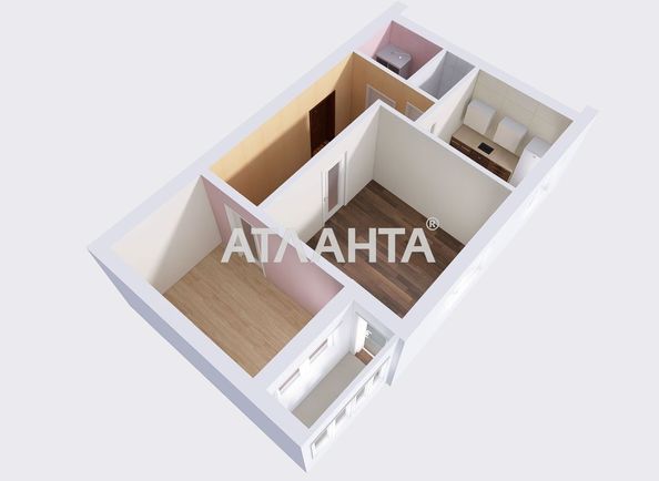 2-комнатная квартира по адресу ул. Сегедская (площадь 50,4 м²) - Atlanta.ua - фото 16