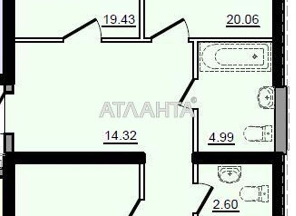 3-rooms apartment apartment by the address st. Sakharova (area 97,5 m2) - Atlanta.ua - photo 3