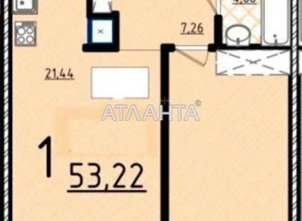 1-room apartment apartment by the address st. Frantsuzskiy bul Proletarskiy bul (area 54,0 m2) - Atlanta.ua - photo 5