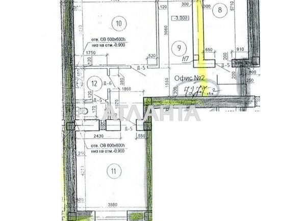 Коммерческая недвижимость по адресу ул. Цветаева ген. (площадь 72,8 м²) - Atlanta.ua - фото 2
