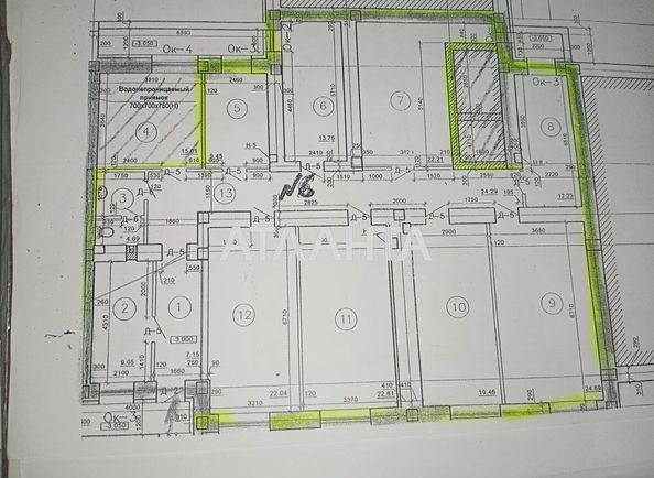 Коммерческая недвижимость по адресу ул. Цветаева ген. (площадь 206,6 м²) - Atlanta.ua