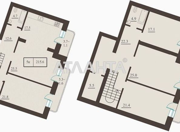 4+-rooms apartment apartment by the address st. Frantsuzskiy bul Proletarskiy bul (area 240,0 m2) - Atlanta.ua - photo 2
