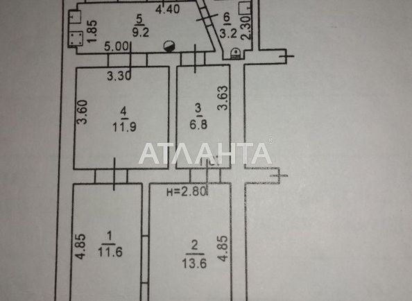 Commercial real estate at st. Nezhinskaya Frantsa Meringa (area 58,0 m2) - Atlanta.ua