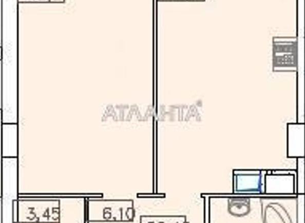 1-кімнатна квартира за адресою вул. Французький бульв. (площа 55 м²) - Atlanta.ua - фото 7