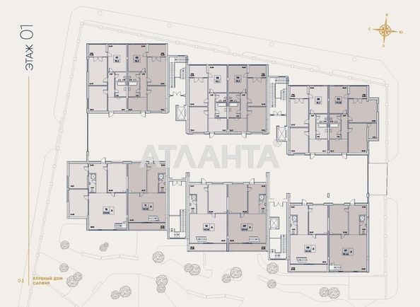 3-комнатная квартира по адресу ул. Репина (площадь 167,1 м²) - Atlanta.ua - фото 16
