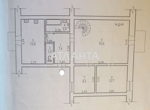 Багатокімнатна квартира за адресою Соборна пл. (площа 190 м²) - Atlanta.ua - фото 28