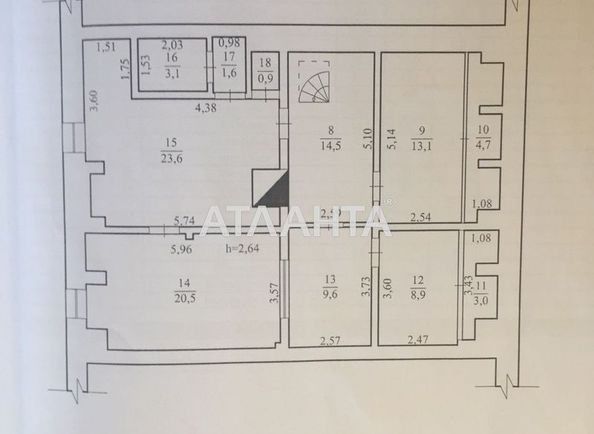Багатокімнатна квартира за адресою Соборна пл. (площа 190 м²) - Atlanta.ua - фото 29