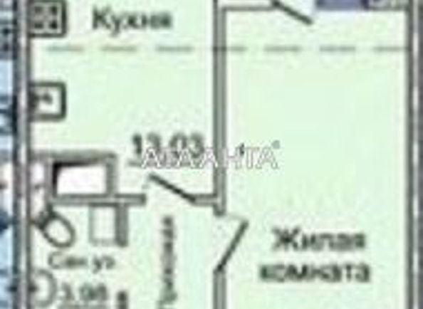 1-room apartment apartment by the address st. Zhemchuzhnaya (area 43,0 m2) - Atlanta.ua - photo 17
