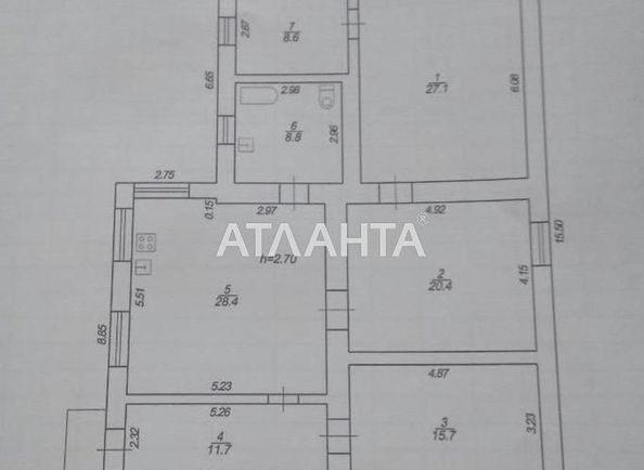 House by the address st. 3 ya liniya (area 121,0 m2) - Atlanta.ua - photo 4