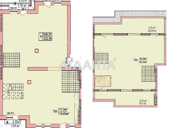 4+-rooms apartment apartment by the address st. Mayskiy per (area 227,4 m2) - Atlanta.ua - photo 2