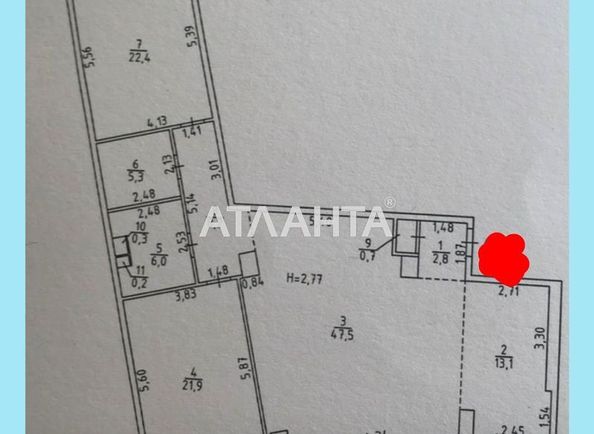 3-rooms apartment apartment by the address st. Literaturnaya (area 120,0 m2) - Atlanta.ua - photo 20