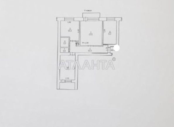 3-rooms apartment apartment by the address st. Pedagogicheskaya (area 67,2 m2) - Atlanta.ua - photo 9