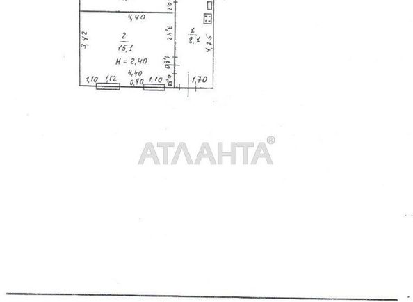 2-rooms apartment apartment by the address st. Ekaterininskaya (area 35,0 m2) - Atlanta.ua - photo 6
