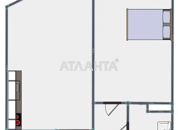 1-room apartment apartment by the address st. Arkadievskiy per (area 60,0 m2) - Atlanta.ua - photo 5