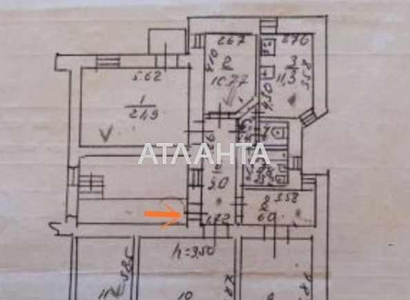 4+-rooms apartment apartment by the address st. Preobrazhenskaya Sovetskoy Armii (area 133,0 m2) - Atlanta.ua - photo 2