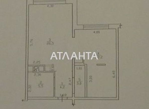 1-room apartment apartment by the address st. Literaturnaya (area 61,4 m2) - Atlanta.ua - photo 20