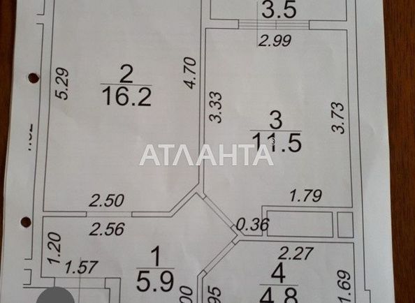 2-rooms apartment apartment by the address st. Basseynaya (area 43,0 m2) - Atlanta.ua - photo 8