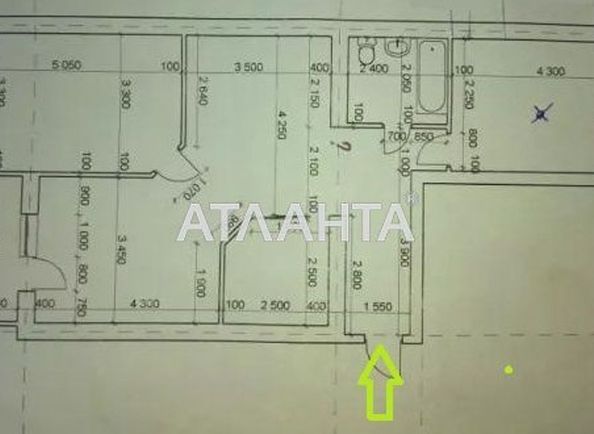 2-комнатная квартира по адресу ул. Костанди (площадь 83,0 м2) - Atlanta.ua - фото 3
