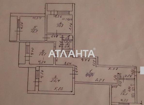 4+-rooms apartment apartment by the address st. Babadzhanyana marsh Rekordnaya (area 152,0 m2) - Atlanta.ua - photo 10