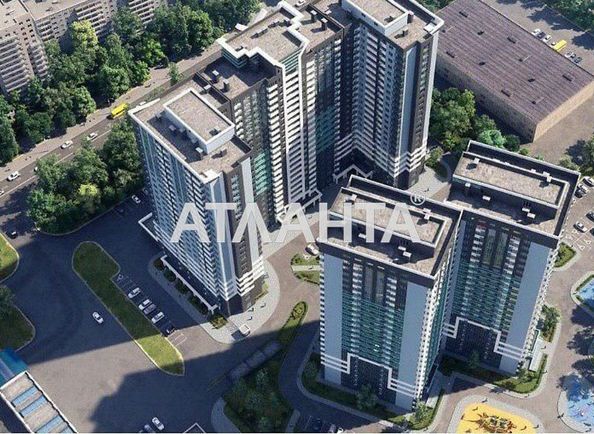 1-room apartment apartment by the address st. Varnenskaya (area 43,0 m2) - Atlanta.ua