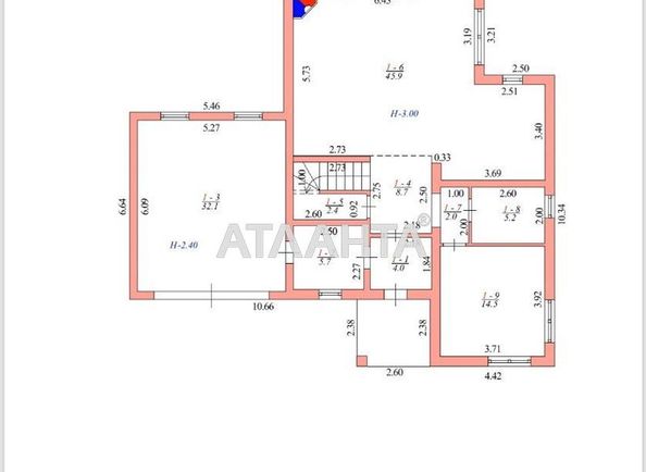 House by the address st. Chayki per (area 240 m²) - Atlanta.ua - photo 21