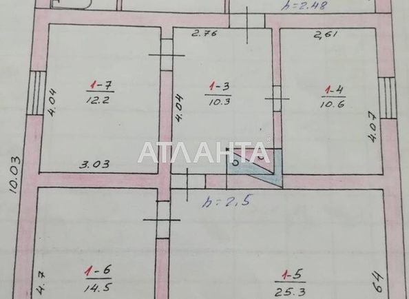 House by the address st. Tsentralnyy 1 y per (area 106,0 m2) - Atlanta.ua - photo 13