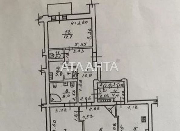 3-rooms apartment apartment by the address st. Sabanskiy per Suvorova per (area 124,0 m2) - Atlanta.ua - photo 15
