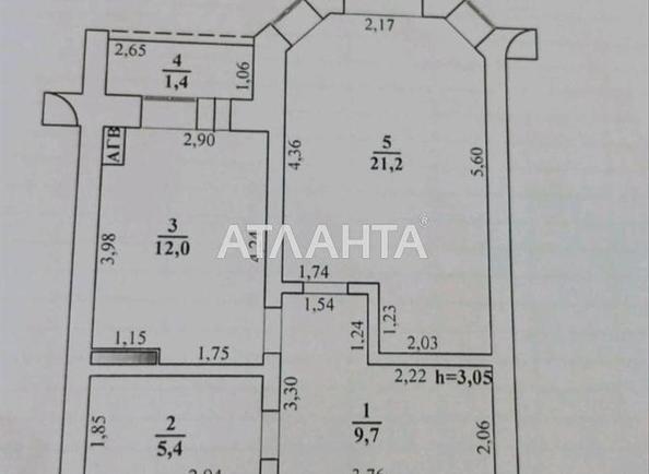 1-кімнатна квартира за адресою вул. Заболотного ак. (площа 50 м²) - фото 14 1-кімнатна квартира за адресою вул. Заболотного ак. (площа 50 м²) - Atlanta.ua - фото 14