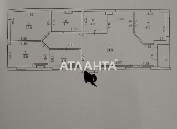 3-rooms apartment apartment by the address st. Dolgaya (area 84,0 m2) - Atlanta.ua - photo 2