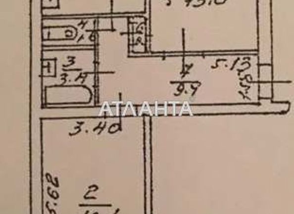 2-комнатная квартира по адресу Шевченко пр. (площадь 57,0 м2) - Atlanta.ua - фото 8