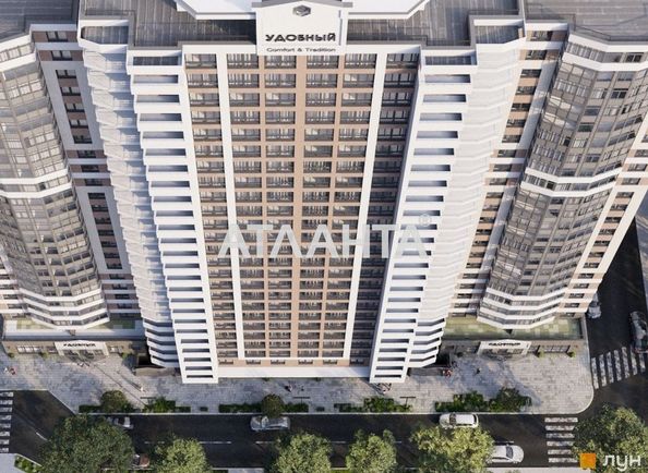 1-room apartment apartment by the address st. Srednefontanskaya (area 48,9 m2) - Atlanta.ua