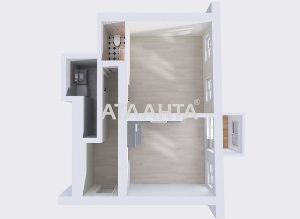 1-кімнатна квартира за адресою вул. Пастера (площа 54,5 м²) - Atlanta.ua - фото 12