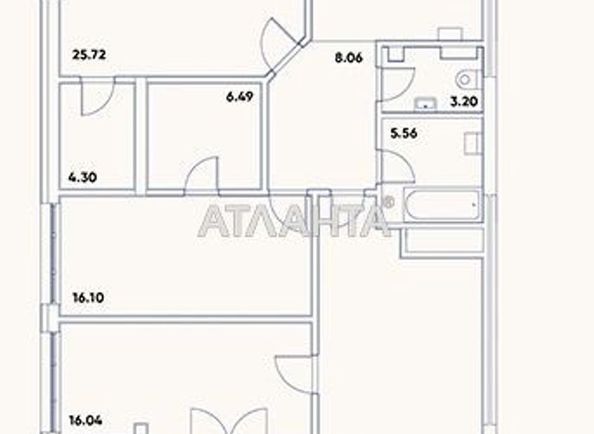 3-rooms apartment apartment by the address st. Repina (area 133,5 m2) - Atlanta.ua - photo 3