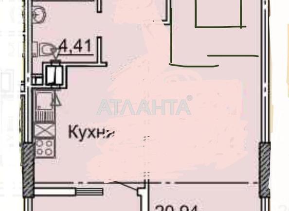 1-room apartment apartment by the address st. Fontanskaya dor Perekopskoy Divizii (area 43 m²) - photo 5 1-room apartment apartment by the address st. Fontanskaya dor Perekopskoy Divizii (area 43 m²) - Atlanta.ua - photo 5