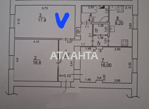 Комунальна квартира за адресою вул. Старопортофранківська (площа 18 м²) - Atlanta.ua - фото 3